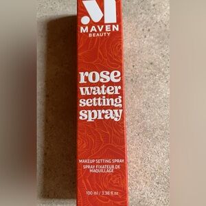 New! Maven Beauty Rose Water Setting Spray makeup setting spray